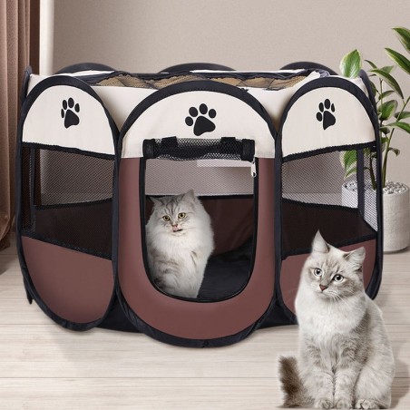 Foldable Octagonal Pet Playpen | Paws of Oz