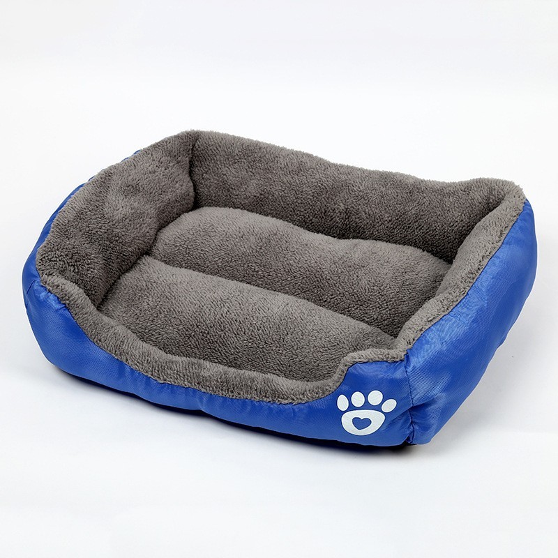 Warm Plush Dog Bed, Washable & Non-Slip | Paws of Oz