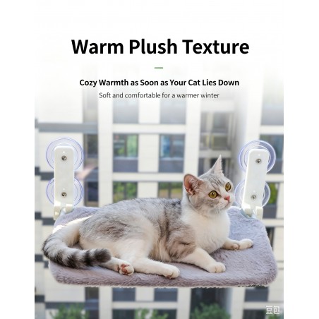 Window-Mount Cat Hammock Perch | Paws of Oz