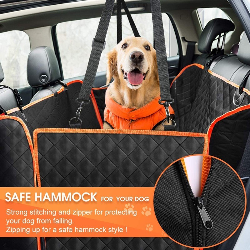 4-in-1 Waterproof Dog Car Seat Cover | Paws of Oz