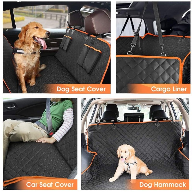 4-in-1 Waterproof Dog Car Seat Cover | Paws of Oz