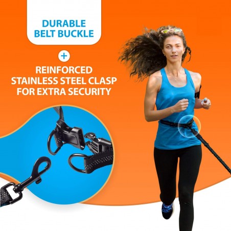 Hands-Free Dual Dog Running Leash | Paws of Oz