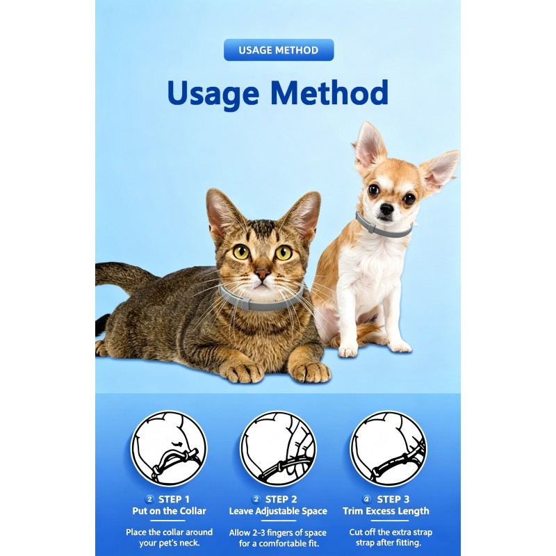 Flea & Tick Collar for Dogs & Cats | Paws of Oz