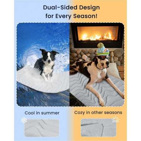 Dual-Sided Self-Cooling Pet Mat | Paws of Oz