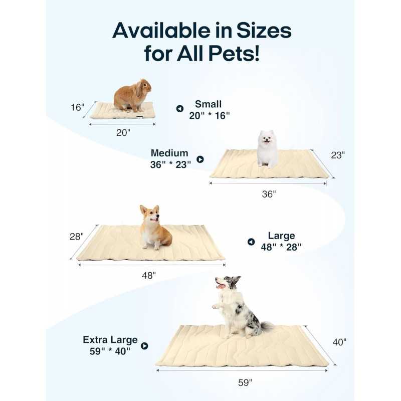 Dual-Sided Self-Cooling Pet Mat | Paws of Oz