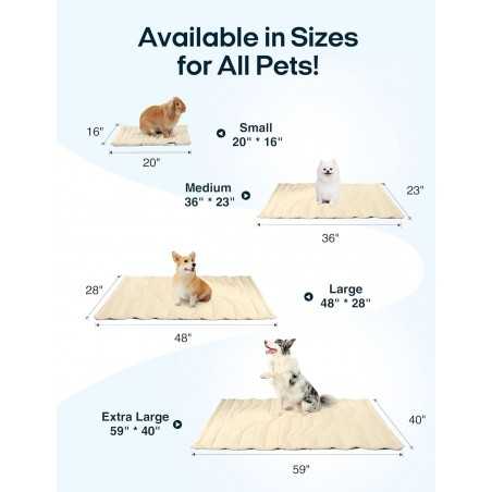 Dual-Sided Self-Cooling Pet Mat | Paws of Oz