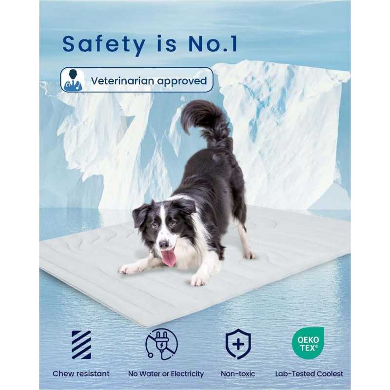 Dual-Sided Self-Cooling Pet Mat | Paws of Oz