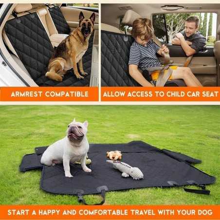 Waterproof Non-Slip Rear Dog Seat Cover | Paws of Oz