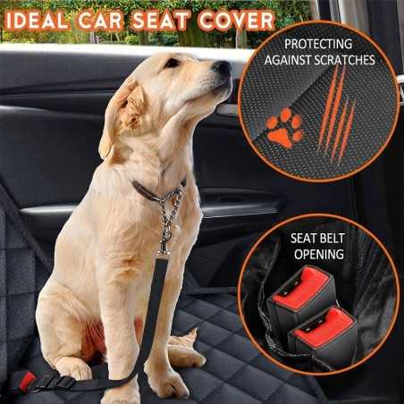 Waterproof Non-Slip Rear Dog Seat Cover | Paws of Oz