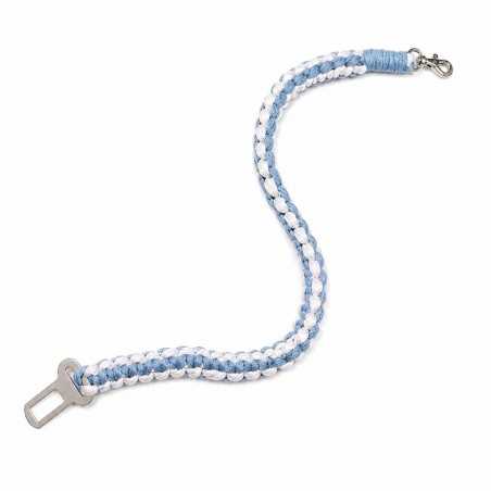 Hand-Woven Cotton Dog Seat Belt Tether | Paws of Oz