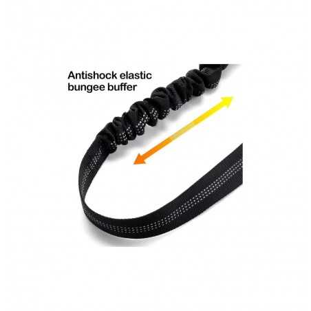 2-Pack Reflective Bungee Dog Seat Belt | Paws of Oz