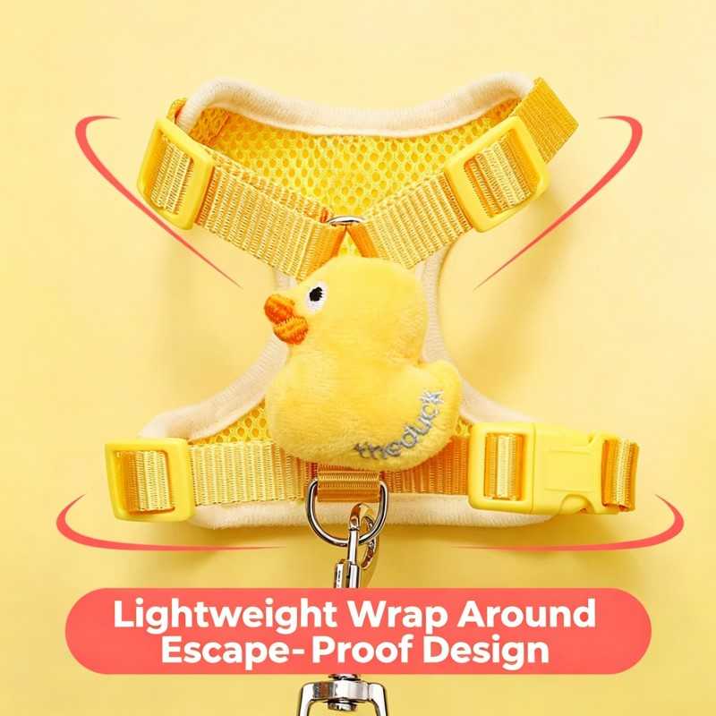 Escape-Proof Soft Pet Harness & Leash Set | Paws of Oz