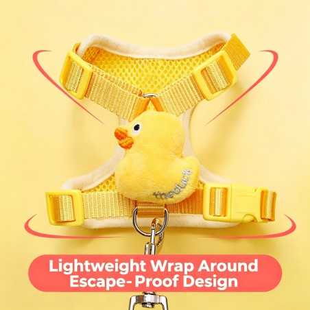 Escape-Proof Soft Pet Harness & Leash Set | Paws of Oz