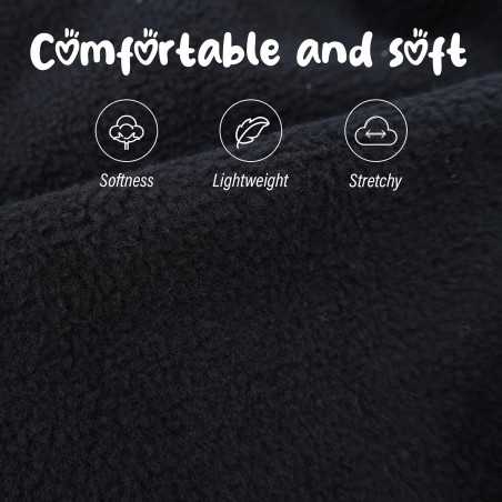 Fleece Dog Jumper with D-Ring | Paws of Oz