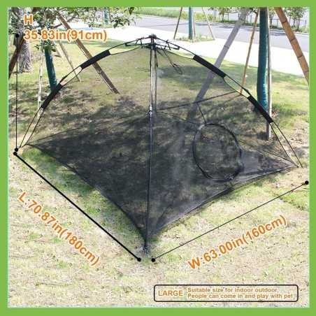 Large Pop-Up Cat Tent Enclosure | Paws of Oz