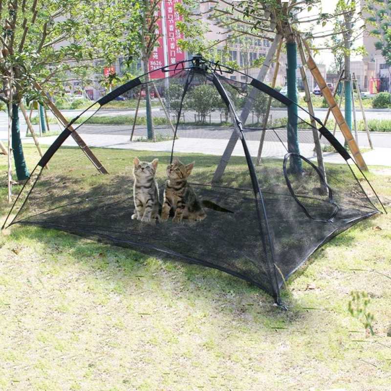 Large Pop-Up Cat Tent Enclosure | Paws of Oz