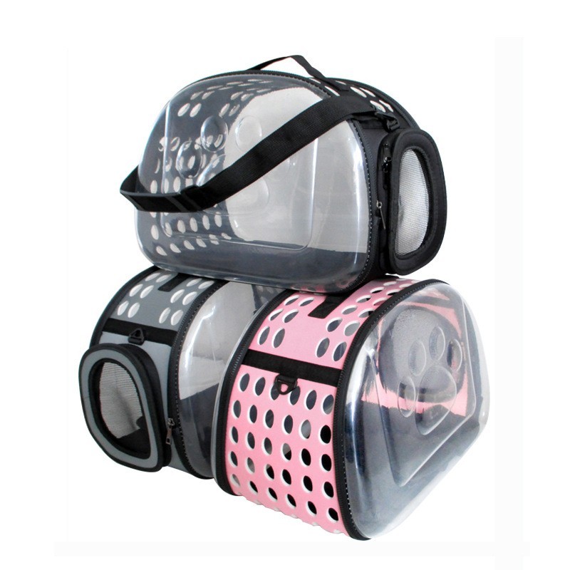 Foldable Transparent Pet Carrier for Cats | Paws of Oz