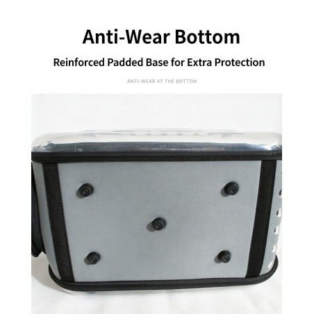 Foldable Transparent Pet Carrier for Cats | Paws of Oz