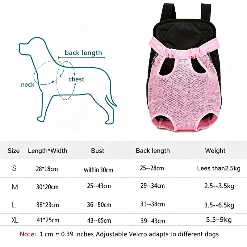 Breathable Mesh Pet Carrier Backpack | Paws of Oz